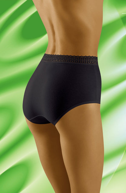 Eco-Go Black Plus Sizes Briefs and Thongs