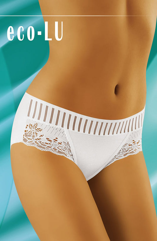 eco-LU White Bridal Briefs and Thongs