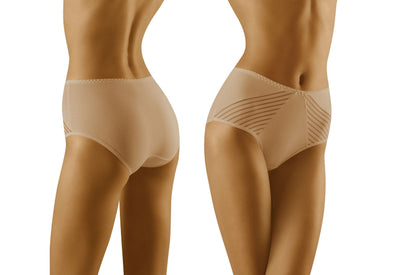 Eco-Ma Beige Plus Sizes Briefs and Thongs