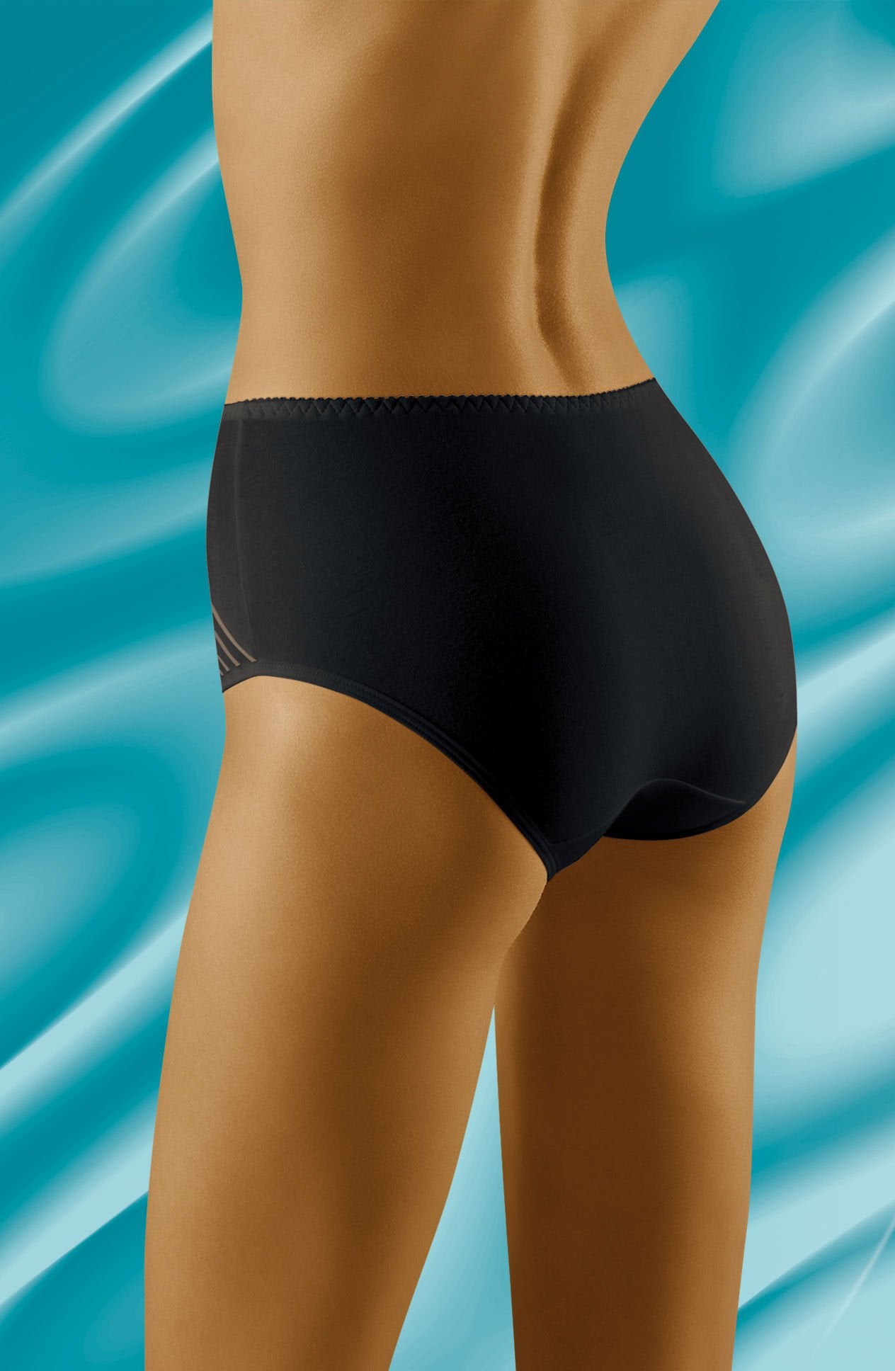 Eco-Ma Black Plus Sizes Briefs and Thongs