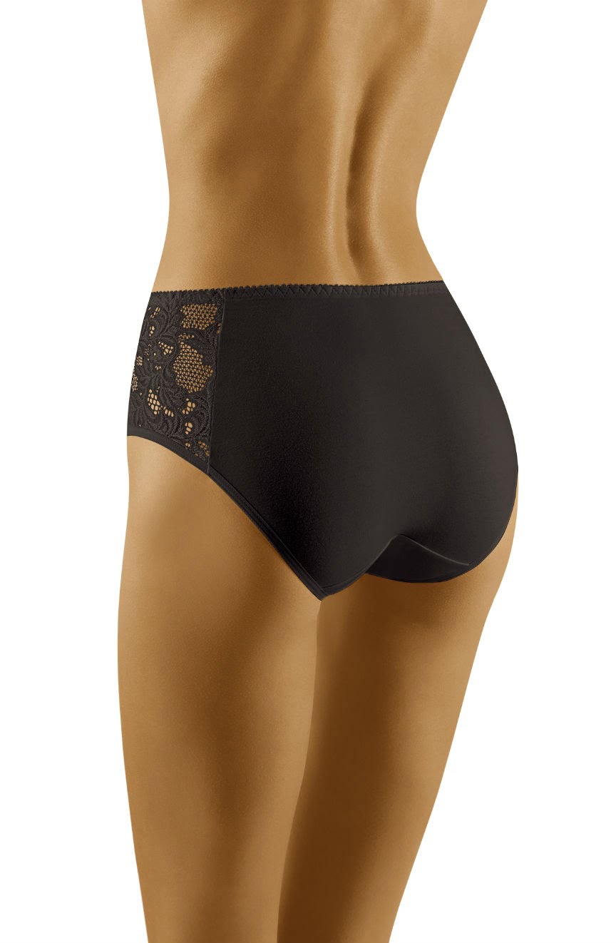 Eco-Vu Black Plus Sizes Briefs and Thongs