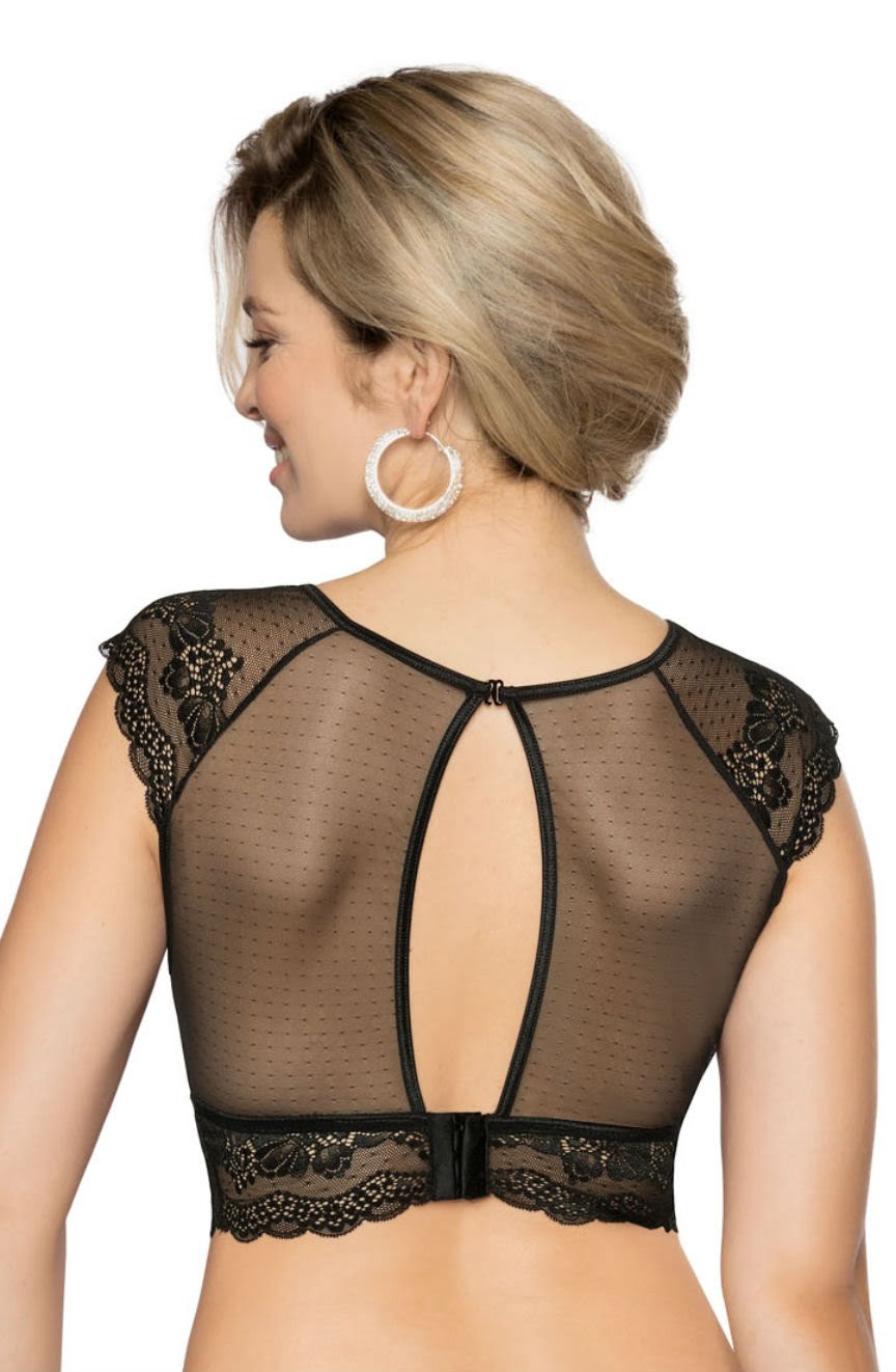 Ellba Black Top Bedroom Wear Lingerie Sets