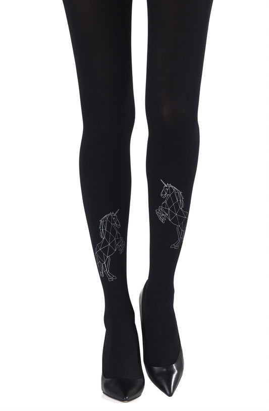 Magic Dance Grey Print Tights Hosiery Tights