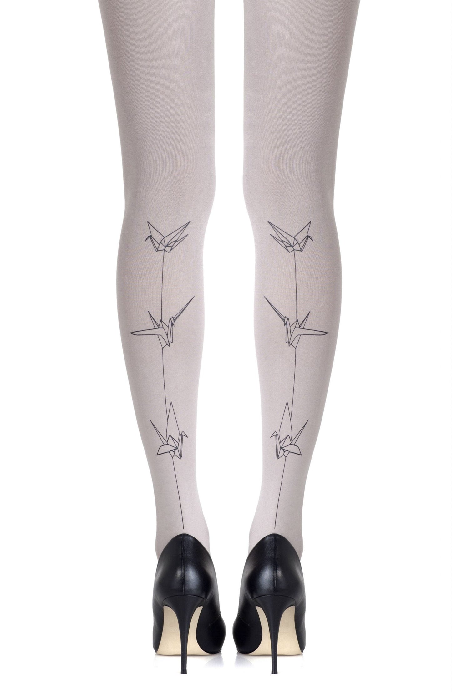 Paper Planes Light Grey Tights Hosiery Tights