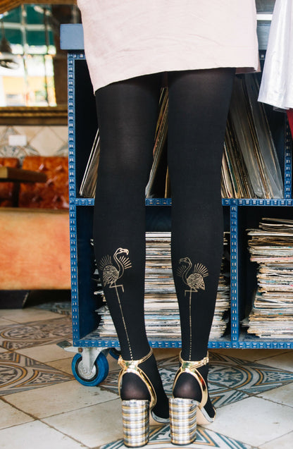 Miami Night Black Tights Hosiery Tights