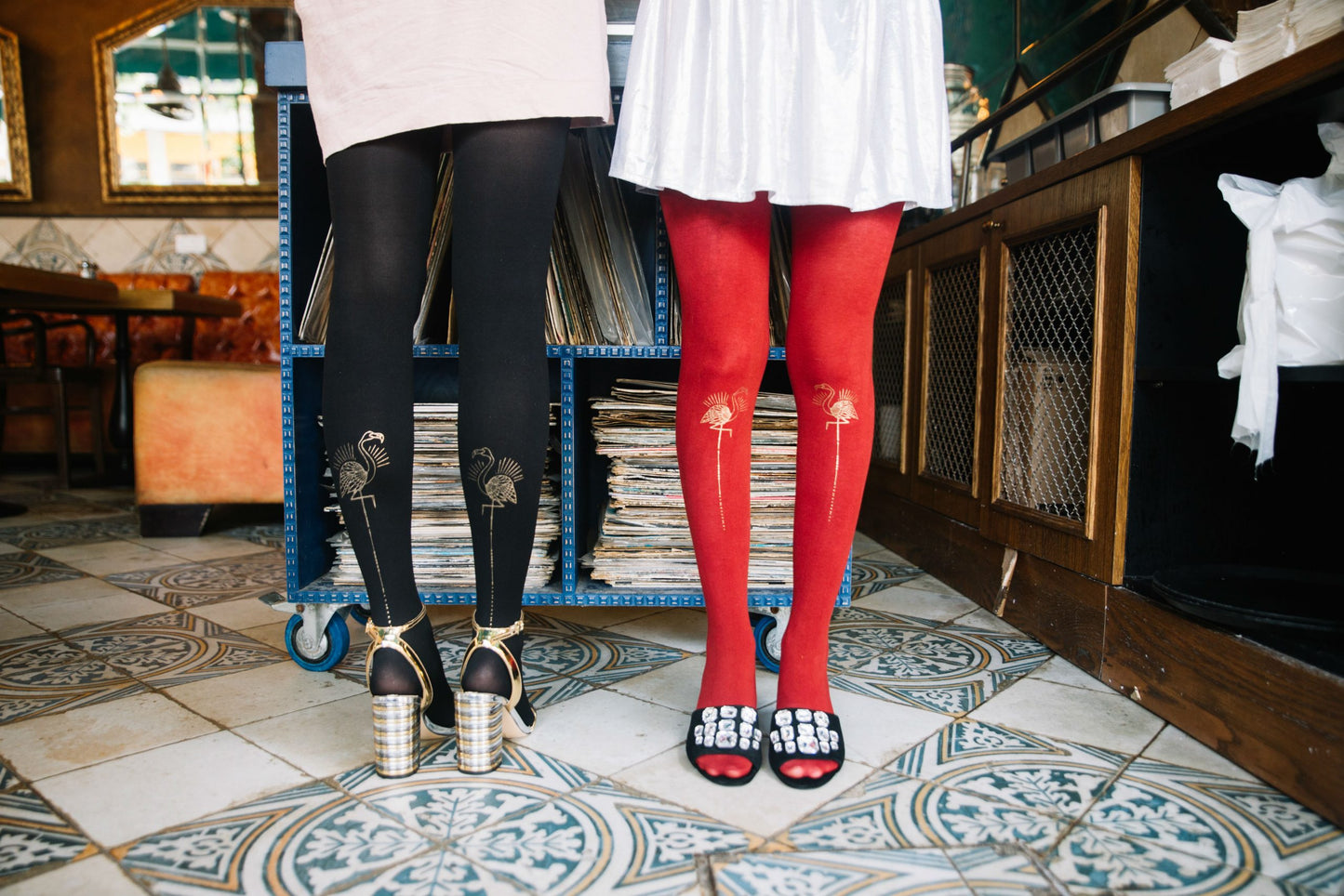 Miami Night Black Tights Hosiery Tights