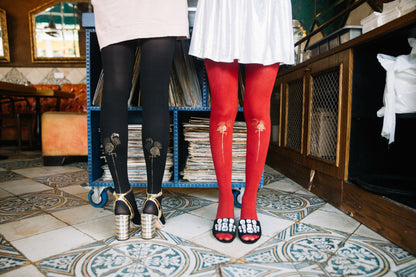 Miami Night Black Tights Hosiery Tights