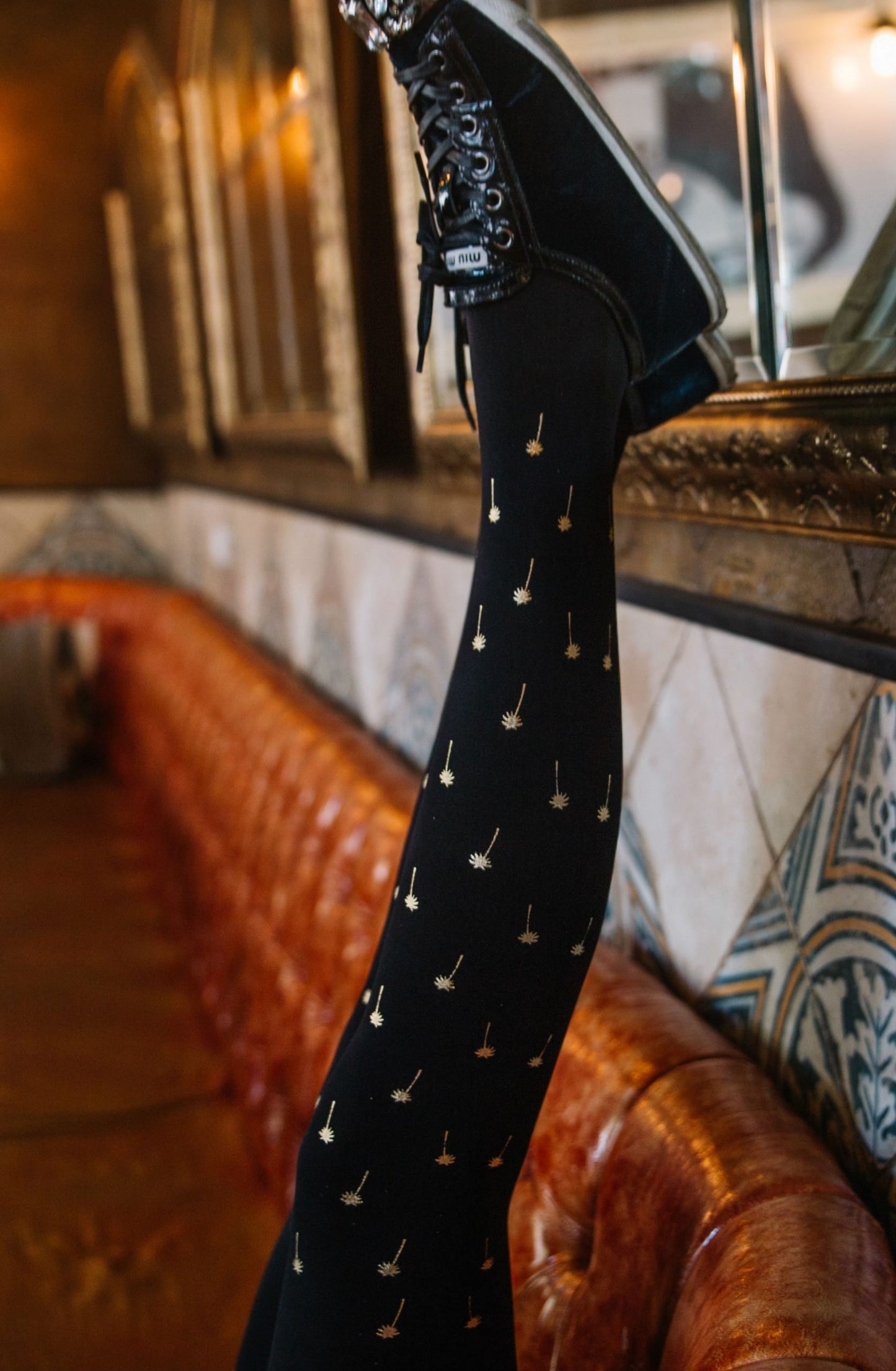 Palm Beach Black Tights Hosiery Tights