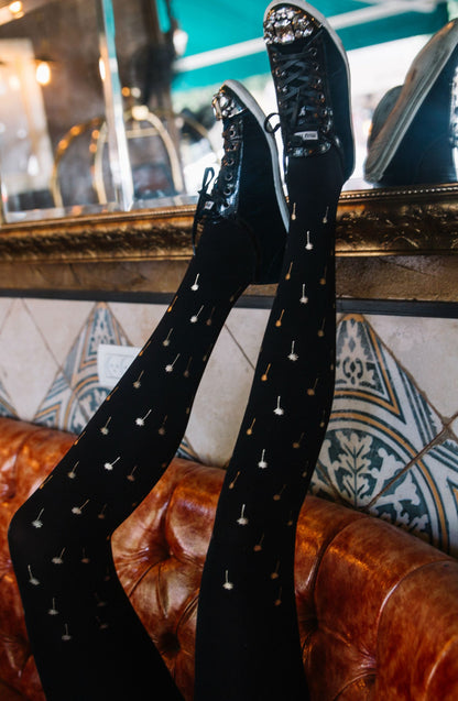 Palm Beach Black Tights Hosiery Tights