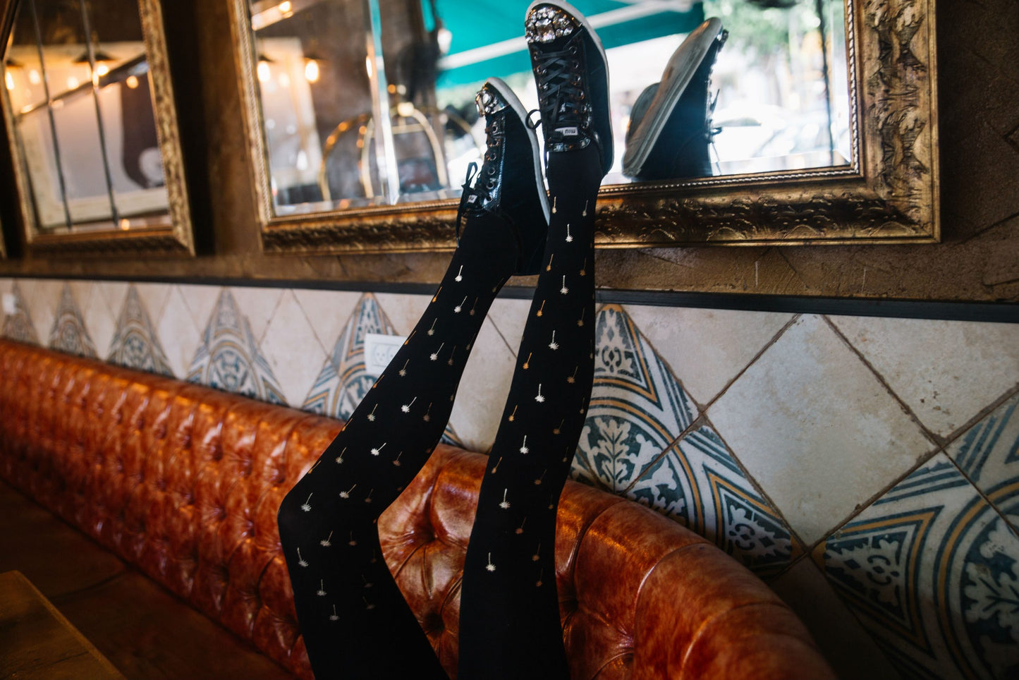 Palm Beach Black Tights Hosiery Tights
