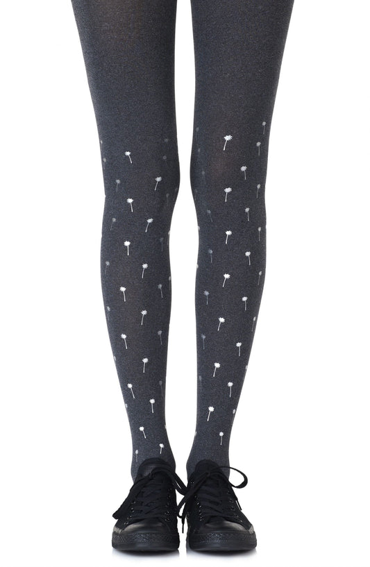 Palm Beach Heather Grey Tights Hosiery Tights