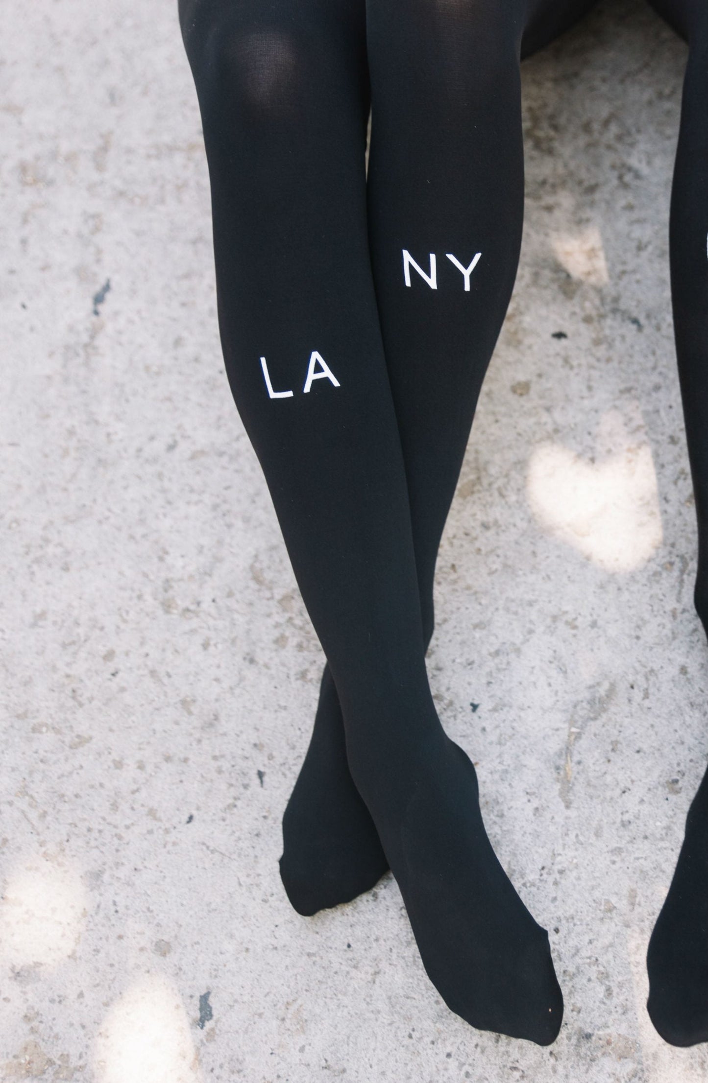 East West Black Tights Hosiery Tights