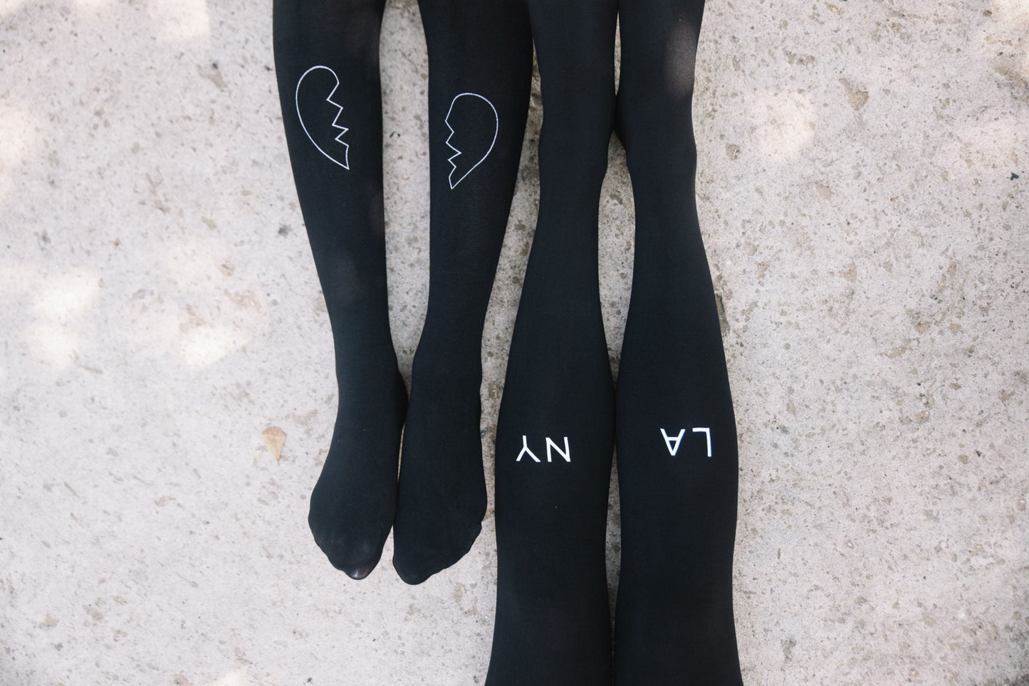 East West Black Tights Hosiery Tights