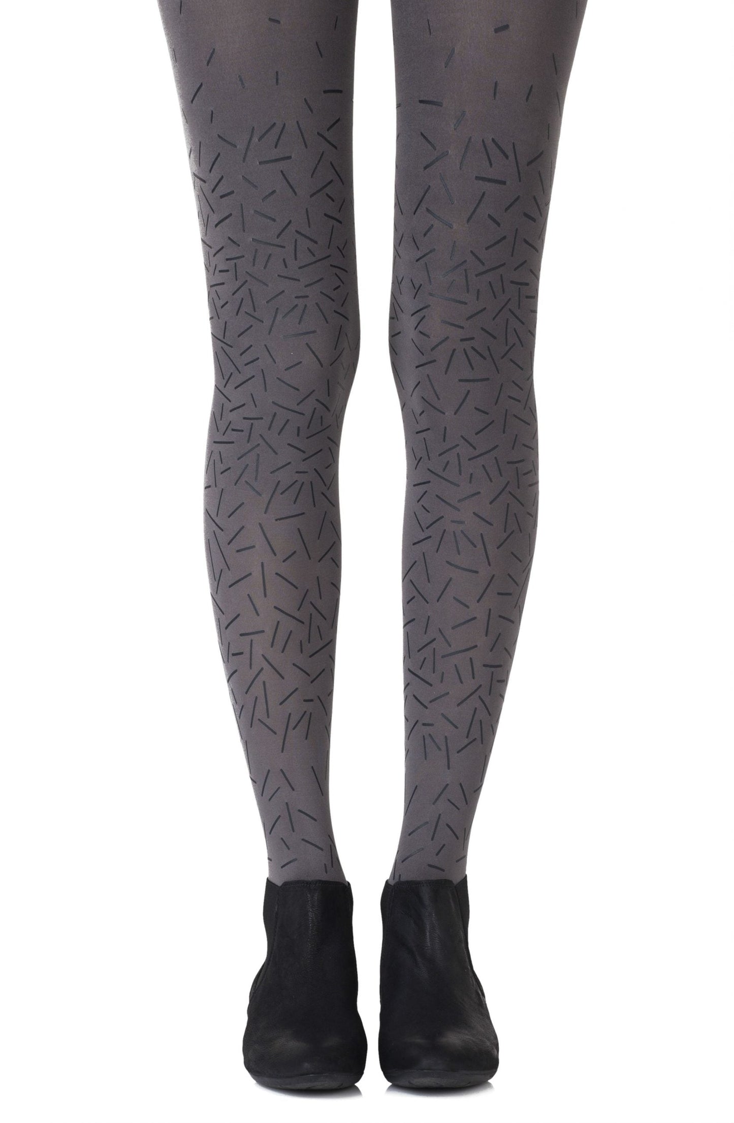 Party Starter Grey Tights Hosiery Tights