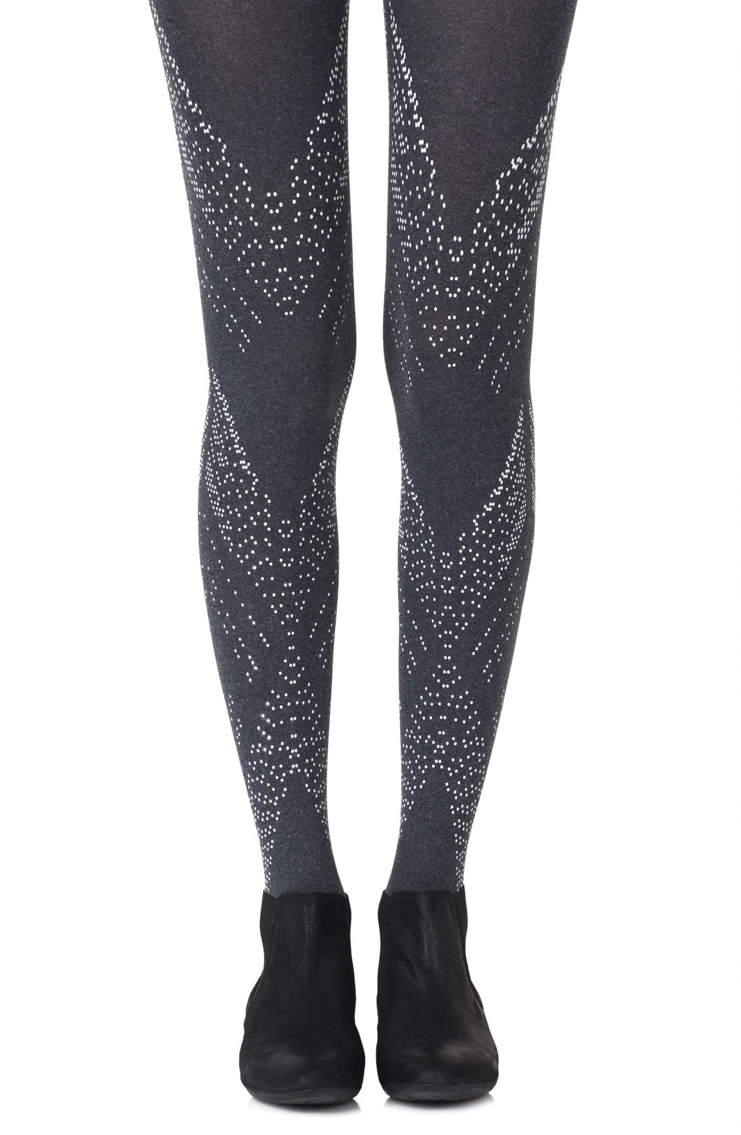 You're My Darling Angle Heather Grey Tights Hosiery Tights