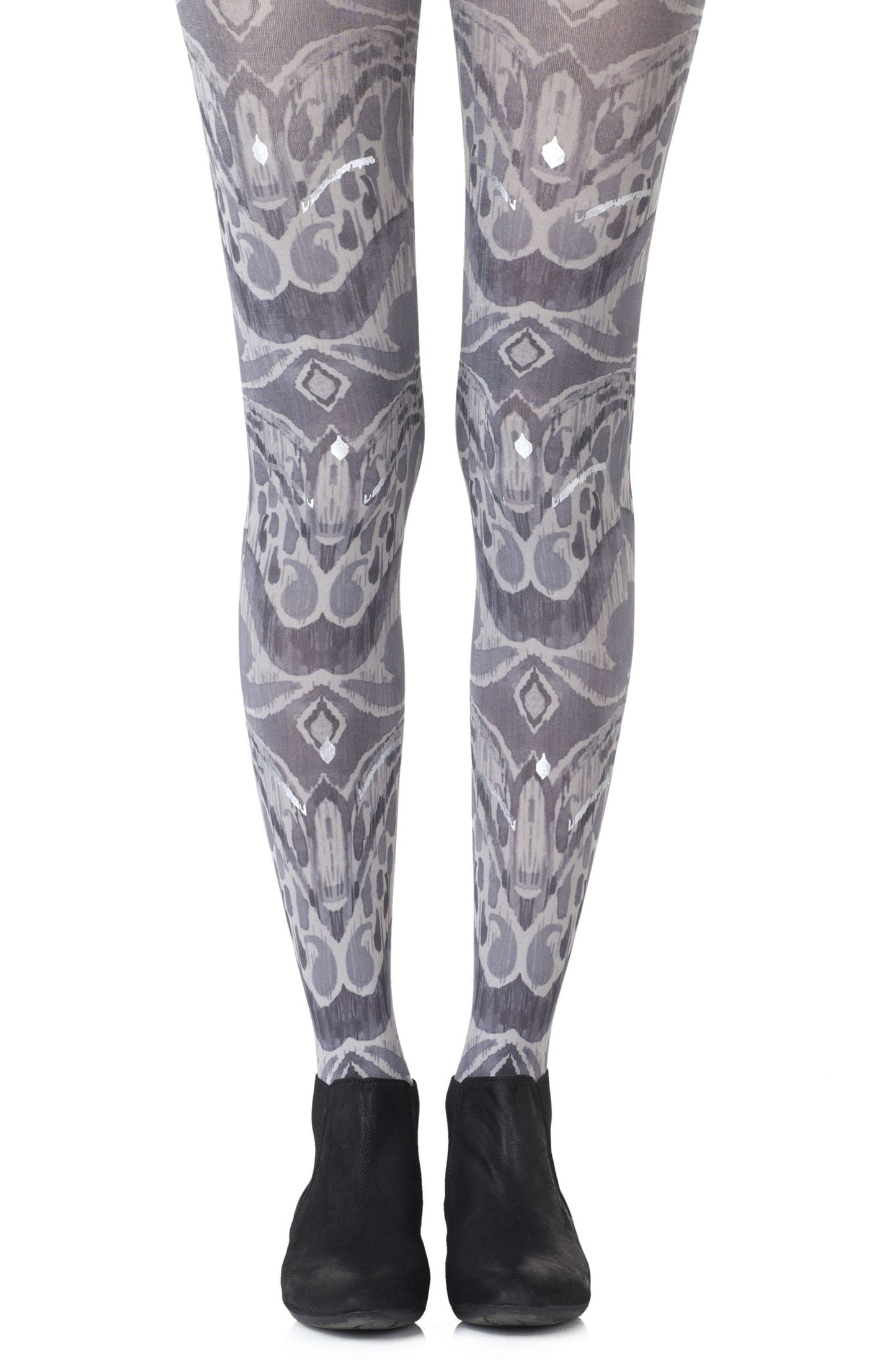 Silver Haze Grey Tights Hosiery Tights