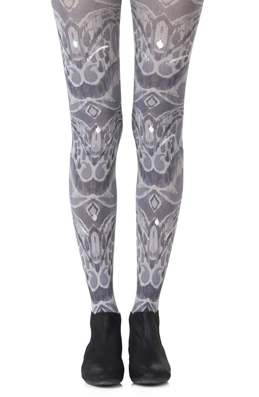 Silver Haze Grey Tights Hosiery Tights