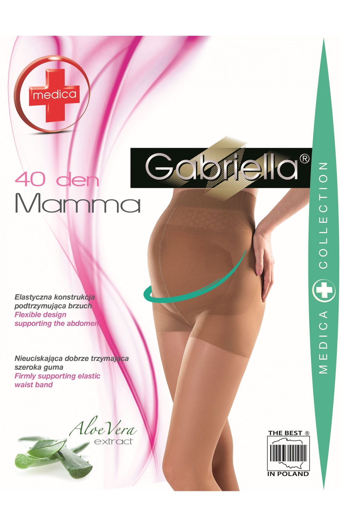 Classic Mamma Tights Beige Hosiery Hosiery
