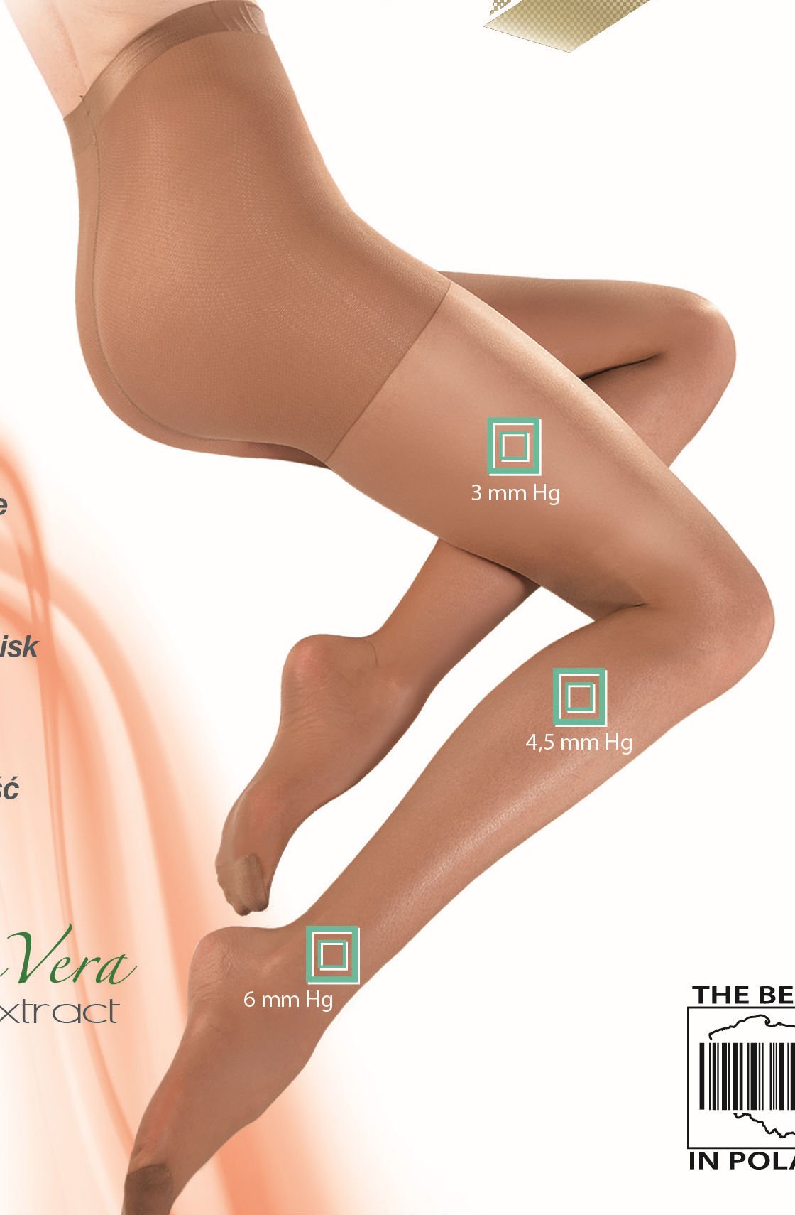 Classic Medica Relax Tights Gazela Beige Shapewear Shapewear