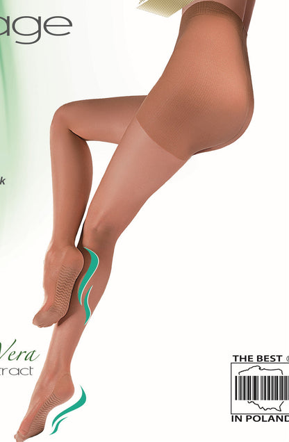 Classic Massage Tights Beige Shapewear Shapewear
