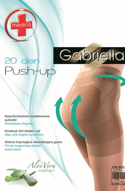 Classic Push Up Tights Black Shapewear Hosiery