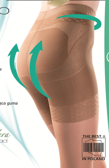 Classic Push Up Tights Black Shapewear Hosiery