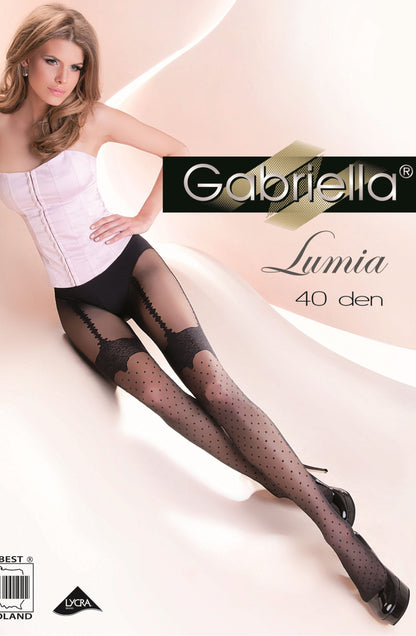 Fantasia Lumia Tights Black Bedroom Wear Hosiery