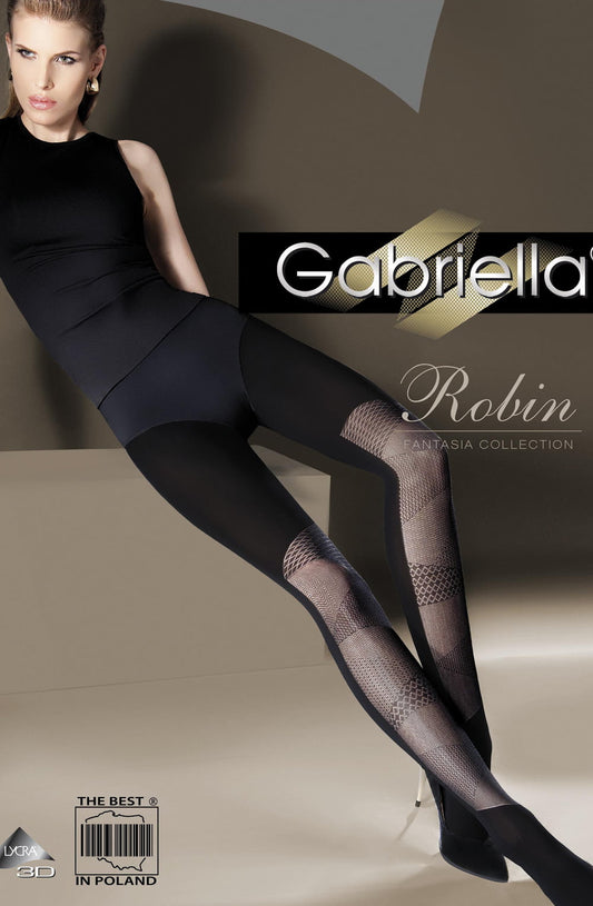 Fantasia Robin Tights Black Hosiery Hosiery