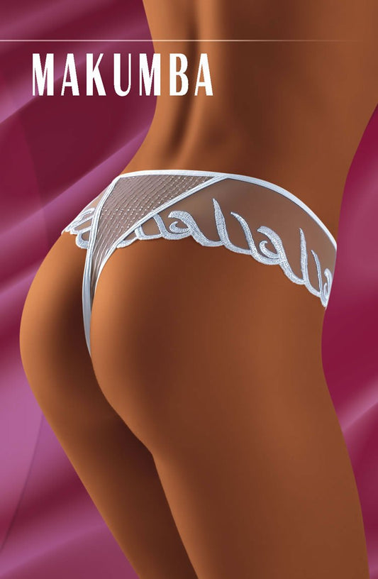 Makumba White Bridal Briefs and Thongs