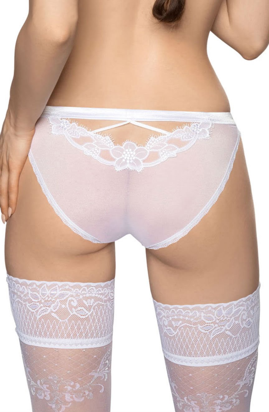 Malani White Brief Bridal Briefs and Thongs