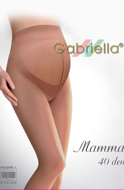 Classic Mamma Tights Beige Hosiery Hosiery