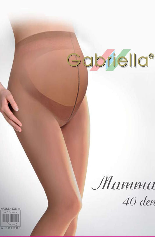 Classic Mamma Tights Beige Hosiery Hosiery