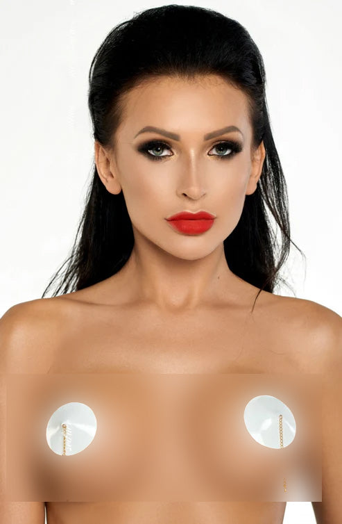 NC White / Gold Chain Costumes Accessories