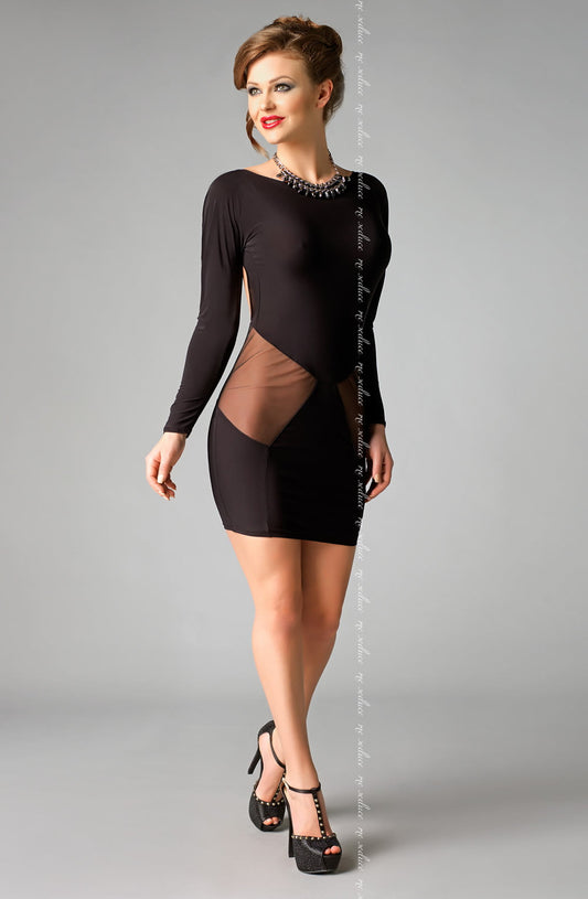 Sophie Black Plus Sizes Dresses