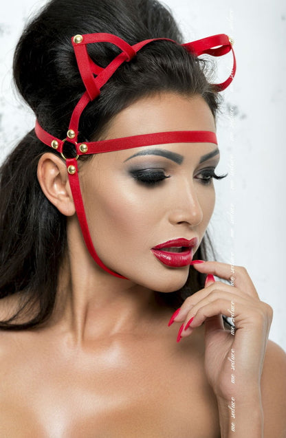 Mask Red Bedroom Wear Accessories