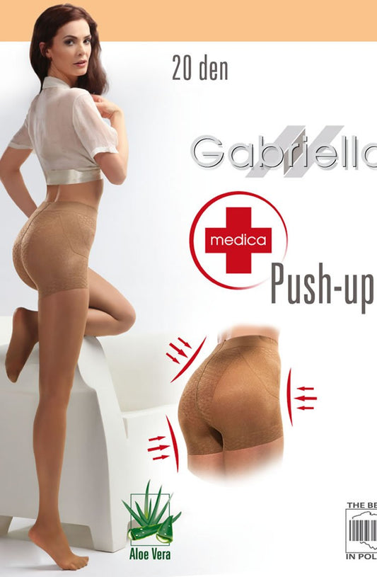 Classic Push Up Tights Beige Shapewear Shapewear