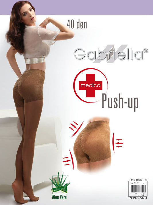 Classic Push Up Tights Beige Hosiery Tights