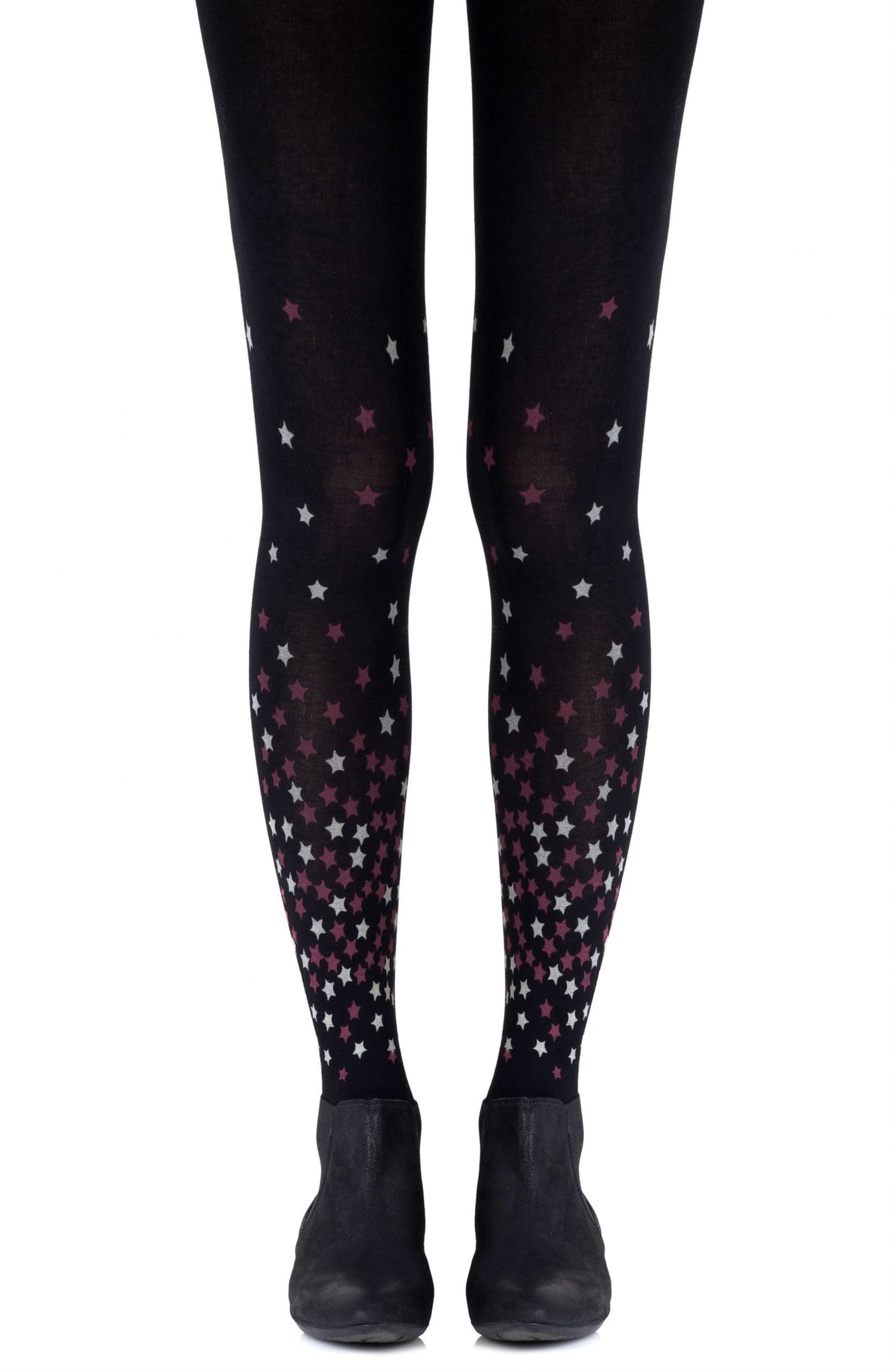 Rise And Shine Burgundy Tights Hosiery Tights
