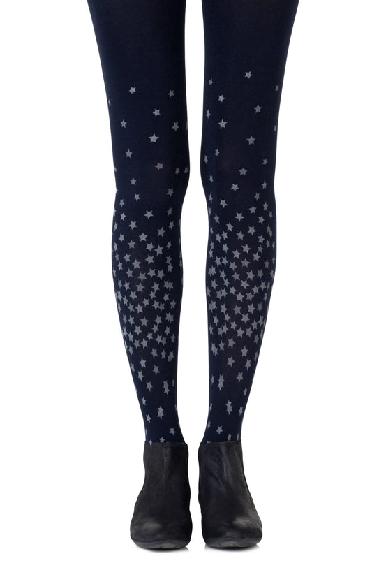Rise And Shine Navy Tights Hosiery Tights
