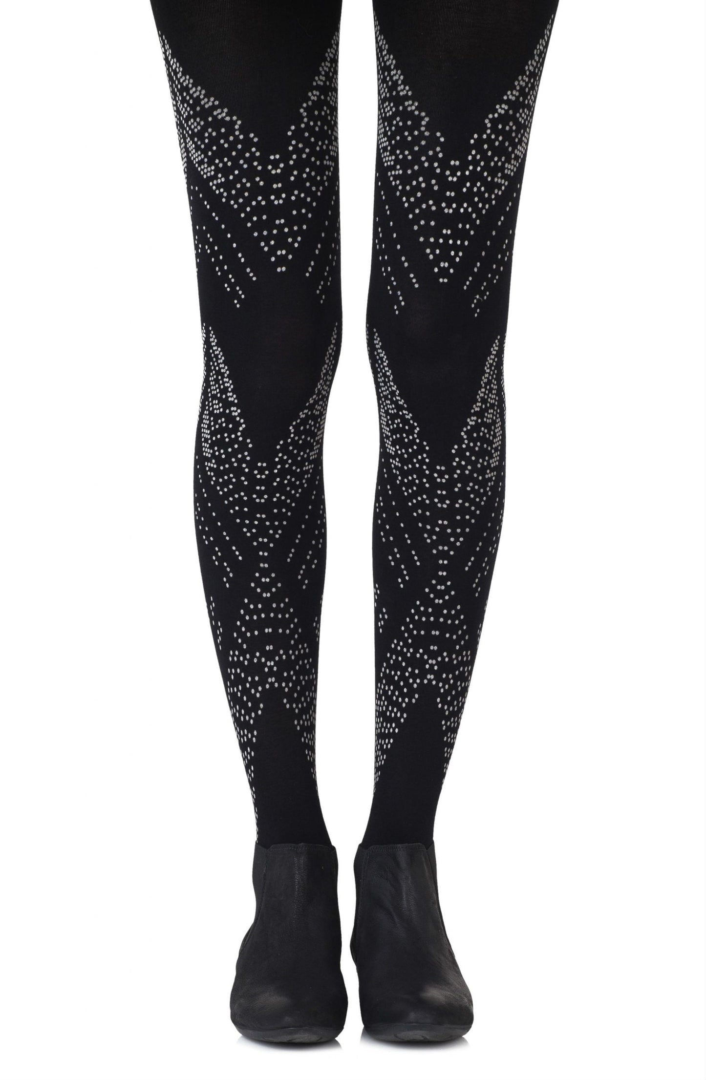 You're My Darling Angle Black Tights Hosiery Tights