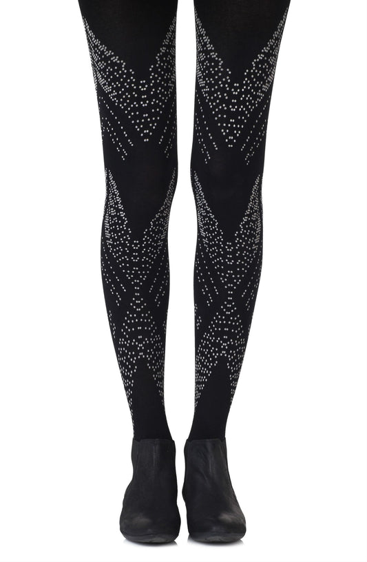 You're My Darling Angle Black Tights Hosiery Tights