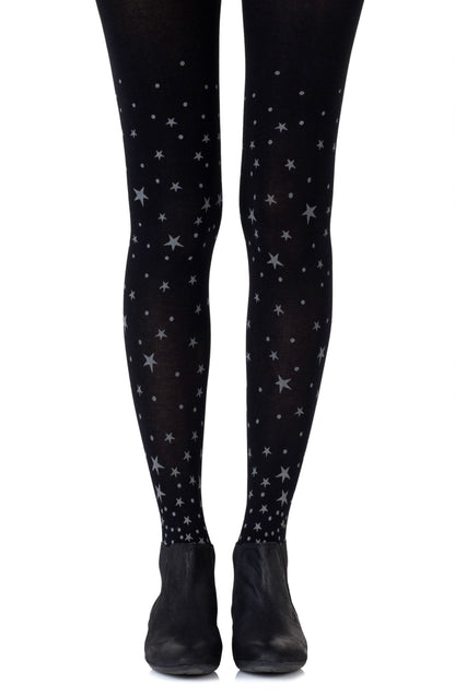 Hollywood Boulevard Black Tights Hosiery Tights