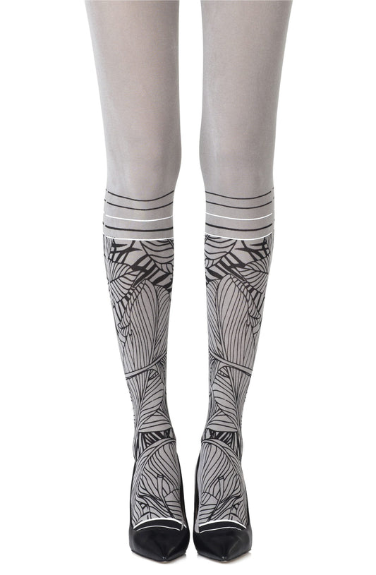 Waikiki Nights Grey Tights Hosiery Tights