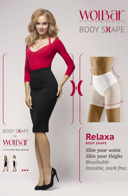 Relaxa Beige Shapewear Briefs and Thongs