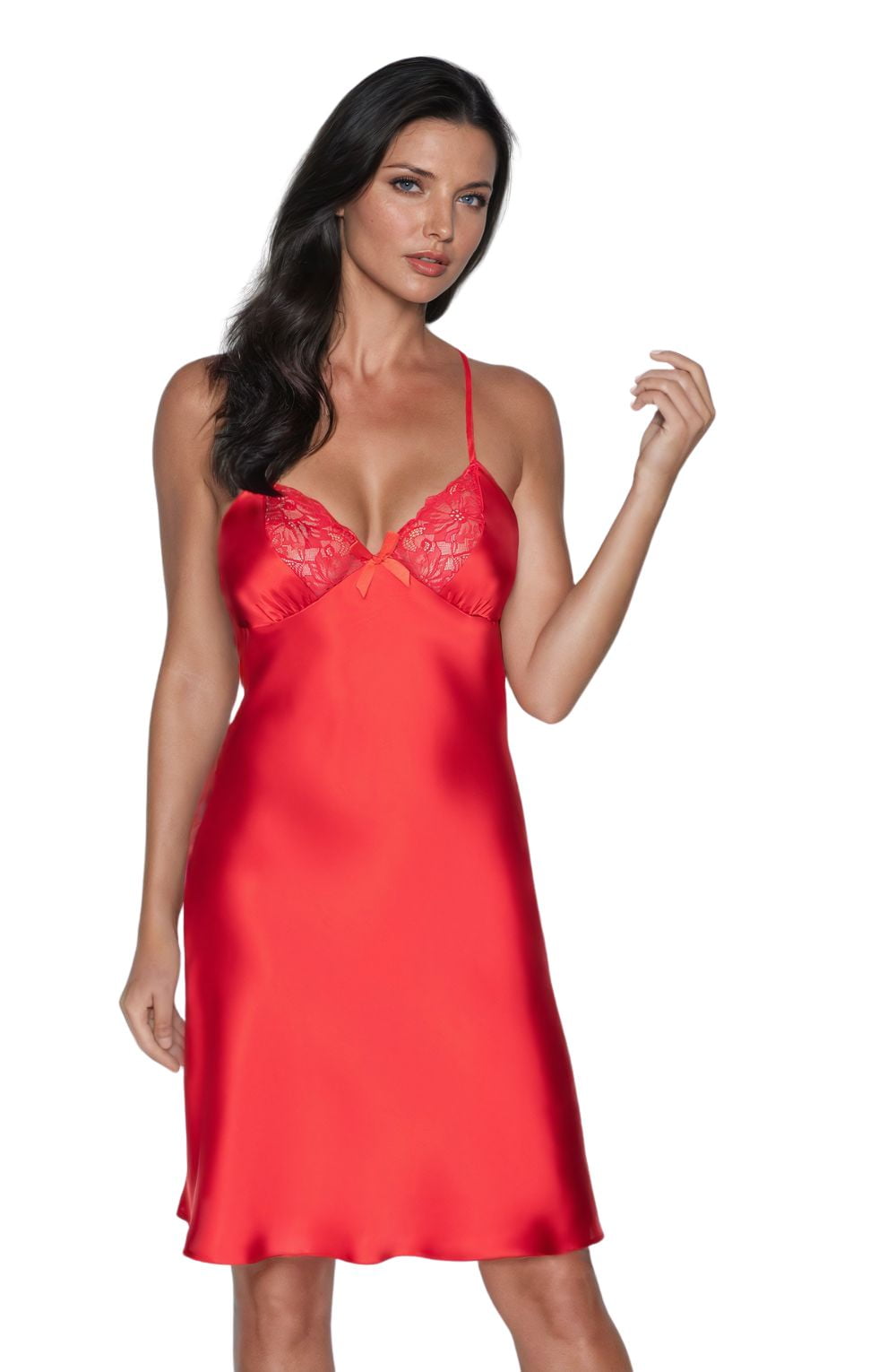 Remi Nightdress Hot Red Bedroom Wear Nightwear