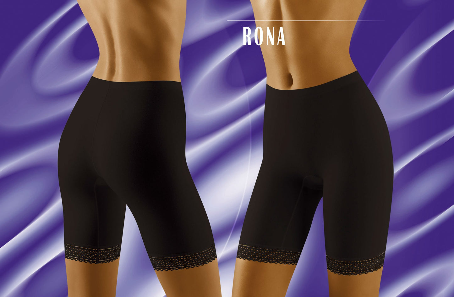 Rona Black Plus Sizes Briefs and Thongs