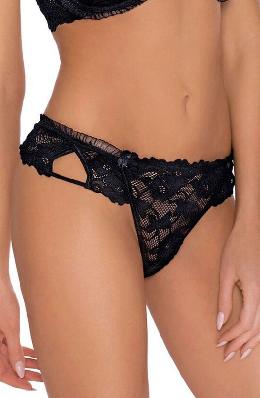 Carmen Black Thong Everyday Briefs and Thongs