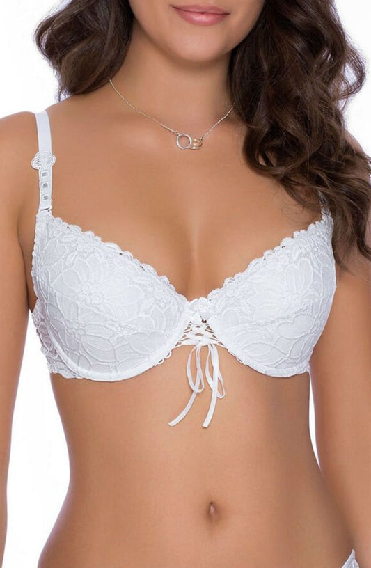 Damaris White Bra Bridal Bras