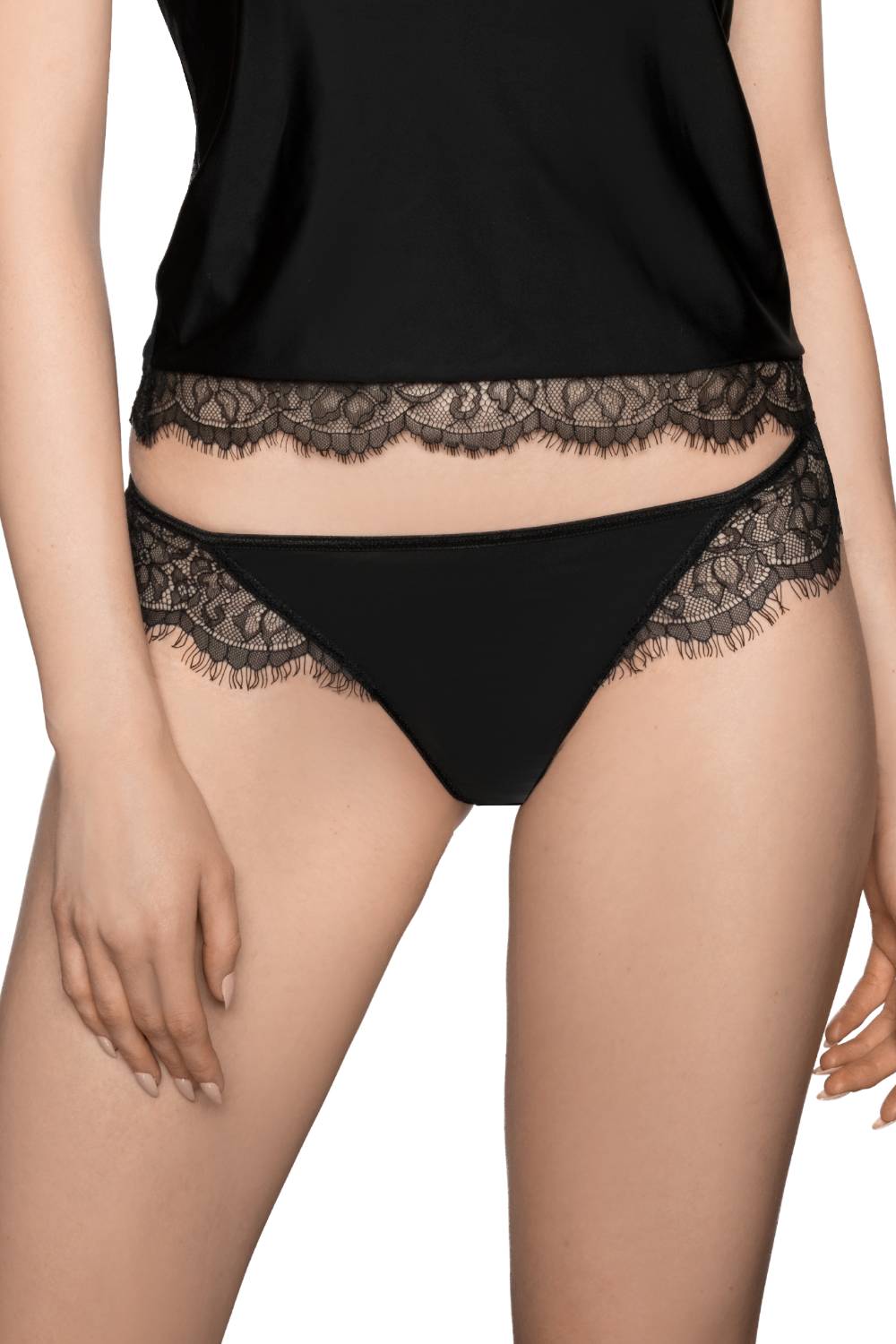 Erii Black THONG Everyday Briefs and Thongs