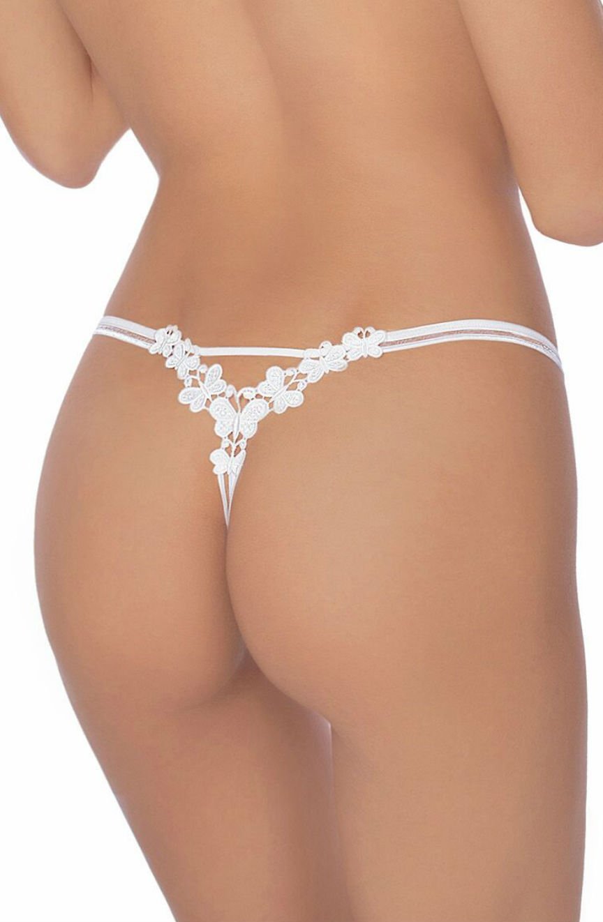 Fiona Thong White Bridal Briefs and Thongs